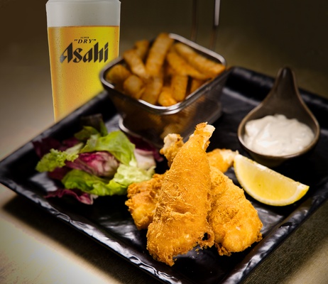 Pint of Beer + Golden Fried Fish Chunks & Chips 酒店 半島怡東酒店