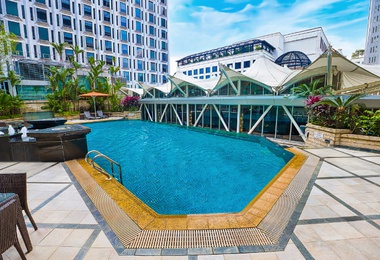 游泳池 酒店 半島怡東酒店 新加坡